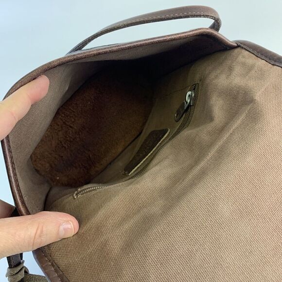 Brighton Dark Brown Crossbody Bag with Silver Detailing - Picture 9 of 15